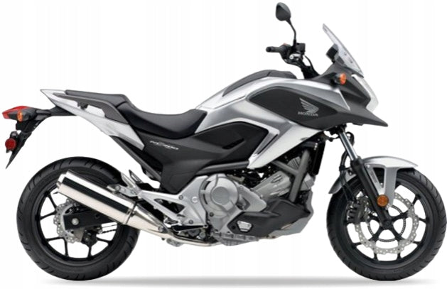Naklejki na motocykl Honda Nc 700 X 2012-2013 Srebrny Nha30 - Juula