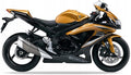 NAKLEJKI NA MOTOCYKL JUULA DO SUZUKI GSXR 750 2009 ZŁOTA PERŁA