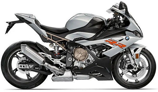 NAKLEJKI NA MOTOCYKL JUULA DO BMW S 1000 RR 2019-2020 HOCKENHEIM SILVER METALLIC WN2W