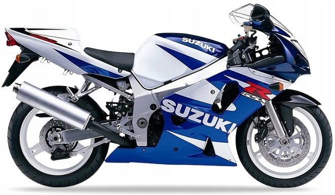 NAKLEJKI JUULA DO SUZUKI GSXR 600 2001 NIEBIESKI 1LF BIAŁY OJW