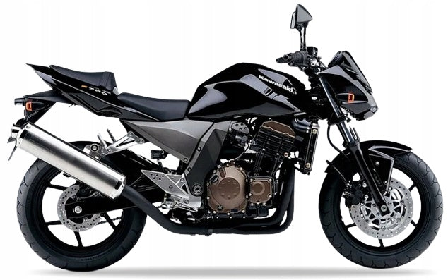 NAKLEJKI NA MOTOCYKL JUULA DO KAWASAKI Z 750 2004-2006 CZARNO-ZŁOTY H8