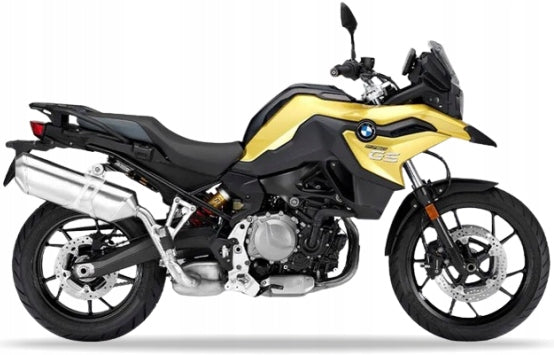 NAKLEJKI NA MOTOCYKL JUULA DO BMW F 750 GS 2018-2019 ŻÓŁTY WN2A