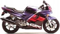 NAKLEJKI JUULA NA MOTOCYKL DO HONDA CBR 600 F 1994 LAWENDOWO CZARNY NH1