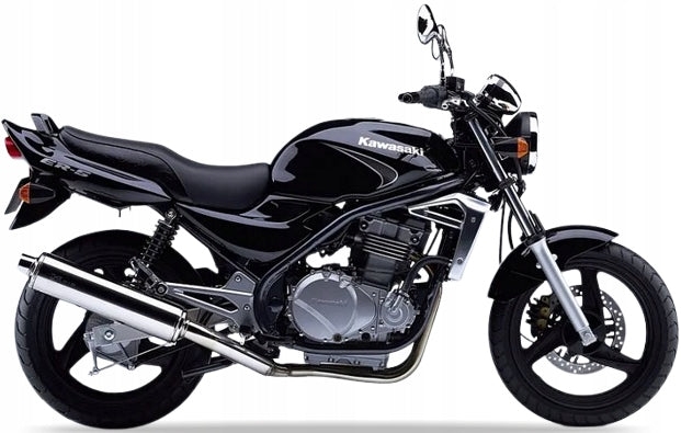 NAKLEJKI JUULA NA MOTOCYKL DO KAWASAKI ER 5 2005-2006 CZARNY 218