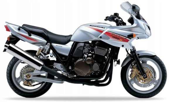 NAKLEJKI NA MOTOCYKL JUULA DO KAWASAKI ZRX 1200 S 2003 SREBRNY 474
