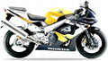Naklejki na motocykl Honda Cbr 929 Rr Fireblade 2000 Żółty Y160 - Juula