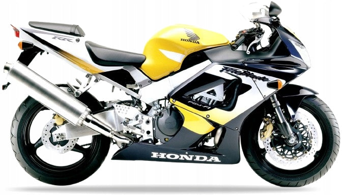 Naklejki na motocykl Honda Cbr 929 Rr Fireblade 2000 Żółty Y160 - Juula