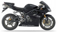 NAKLEJKI NA MOTOCYKL JUULA DO TRIUMPH DAYTONA 675 2008-2009 GŁĘBOKI CZARNY