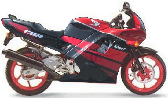 JUUL MOTORCYCLE DECALS FOR HONDA CBR 600 F 1992 BLACK NH1K 