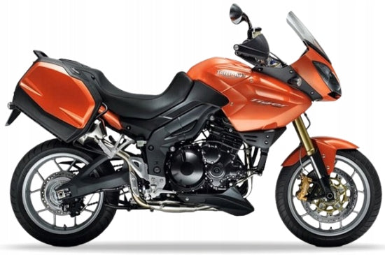 NAKLEJKI NA MOTOCYKL JUULA DO TRIUMPH TIGER 1050 SE 2010-2011 BLAZING POMARAŃCZOWY
