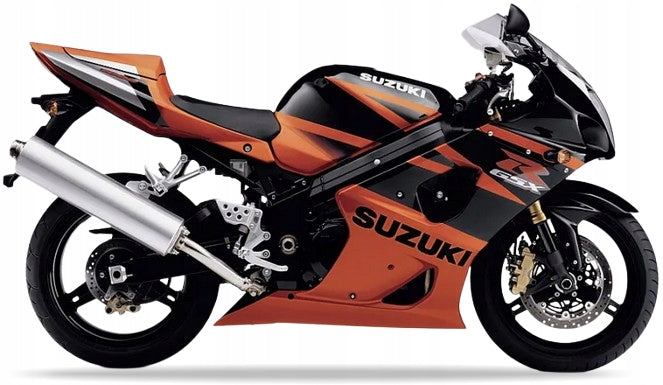 NAKLEJKI NA MOTOCYKL JUULA DO SUZUKI GSX-R 1000 2003 CANDY BURNING COPPER CZARNY 019