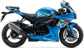 NAKLEJKI NA MOTOCYKL JUULA DO SUZUKI GSXR 750 2015 NIEBIESKI YSF