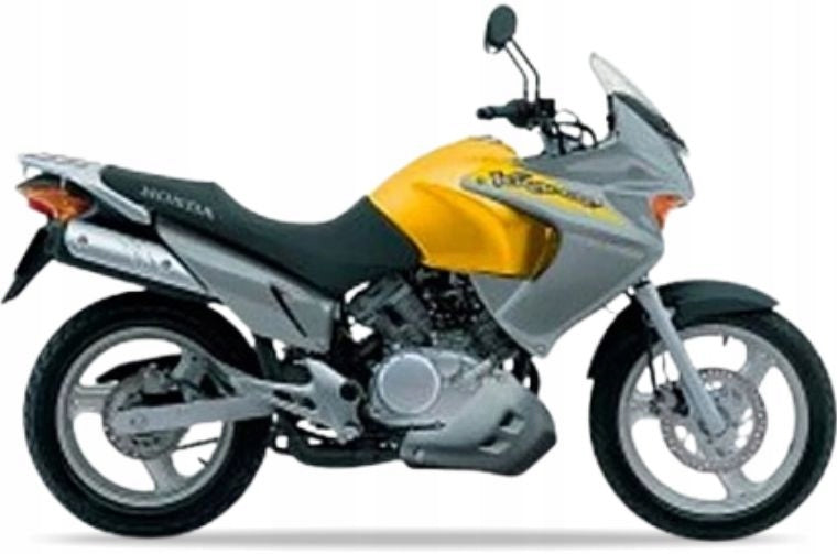 Naklejki na motocykl Honda Xl 125 V Varadero 2003-2004 Żółty Srebrny Nh403Y - Juula