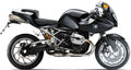 NAKLEJKI JUULA NA MOTOCYKL DO BMW R 1200 S 2005-2006 CZARNY