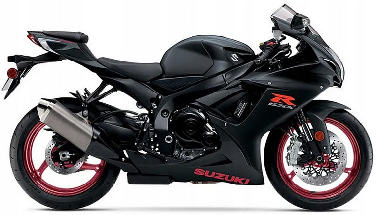 NAKLEJKI NA MOTOCYKL JUULA DO SUZUKI GSXR 600 2017 CZARNY YKV CZARNY YVB