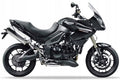 NAKLEJKI NA MOTOCYKL JUULA DO TRIUMPH TIGER 1050 2012 PHANTOM CZARNY PERŁA