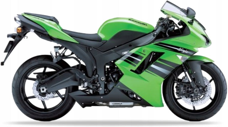 NAKLEJKI NA MOTOCYKL JUULA DO KAWASAKI ZX 6R 2008 ZIELONY 777