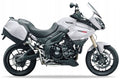 NAKLEJKI NA MOTOCYKL JUULA DO TRIUMPH TIGER 1050 SE 2012 CRYSTAL BIAŁY PERŁA