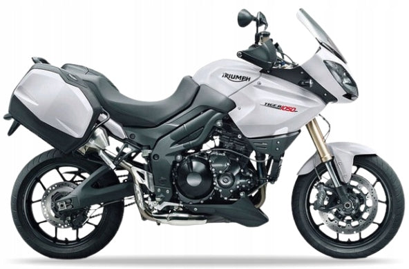NAKLEJKI NA MOTOCYKL JUULA DO TRIUMPH TIGER 1050 SE 2012 CRYSTAL BIAŁY PERŁA