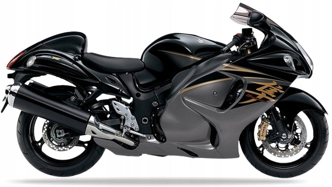 NAKLEJKI NA MOTOCYKL JUULA DO SUZUKI GSX 1300 R HAYABUSA 2015 AA3 SZARY YLF CZARNY YVB