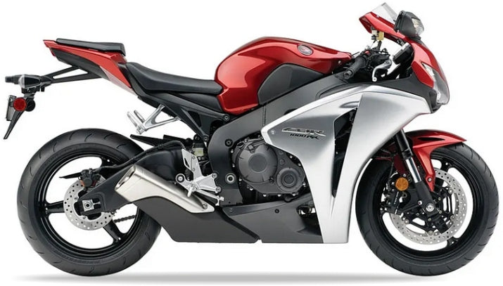 Naklejki na motocykl Honda Cbr 1000 Rr 2008 Usa Srebrny Czerwony R101 - Juula