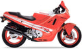 NAKLEJKI JUULA NA MOTOCYKL DO HONDA CBR 600 F 1987-1988 CZERWONY R134