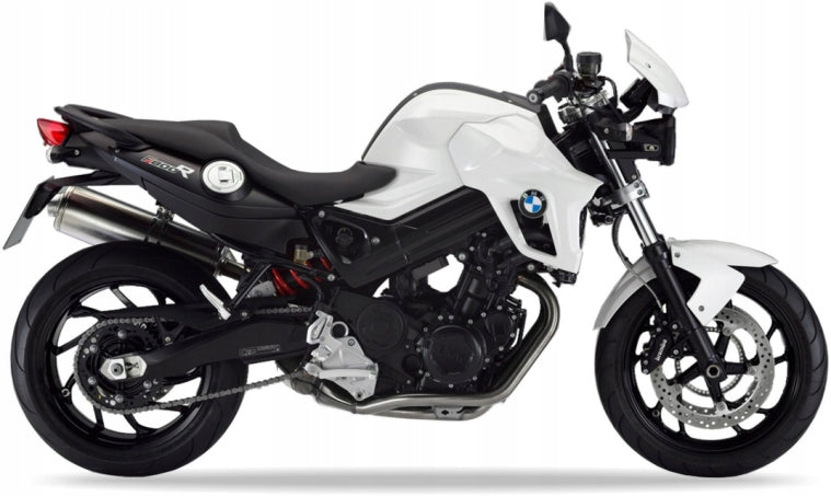 NAKLEJKI NA MOTOCYKL JUULA DO BMW F 800 R 2012-2014 BIAŁO-CZARNY