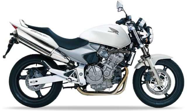 NAKLEJKI JUULA NA MOTOCYKL DO HONDA CB 600 F HORNET 2002-2004 BIAŁY NHA16