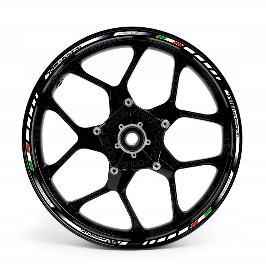 NAKLEJKI NA FELGI JUULA DO DUCATI HYPERMOTARD -796