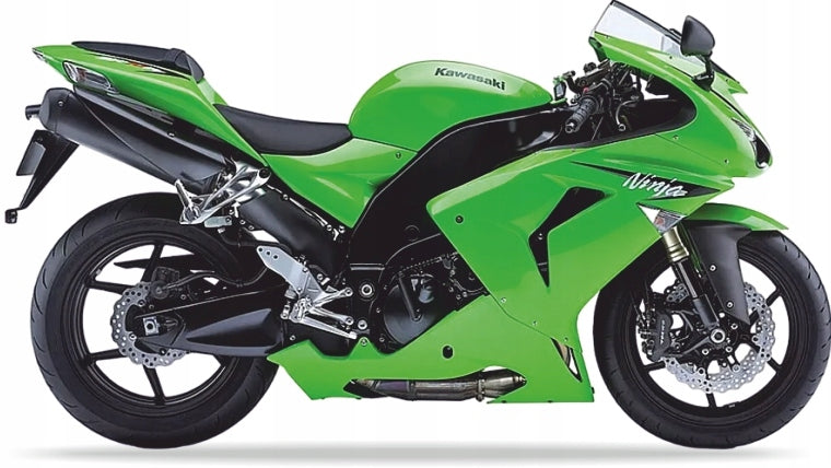 NAKLEJKI JUULA NA MOTOCYKL DO KAWASAKI ZX 10R 2007 ZIELONY 777