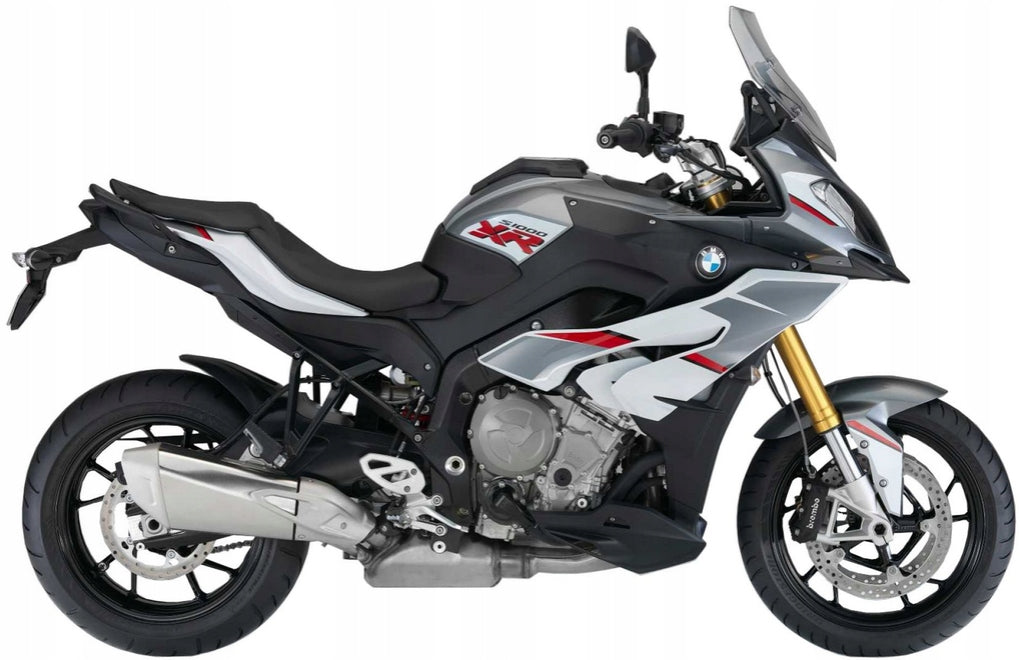 NAKLEJKI NA MOTOCYKL JUULA DO BMW S 1000 XR 2016-2017 WHITE GRANITE GREY RACING RED
