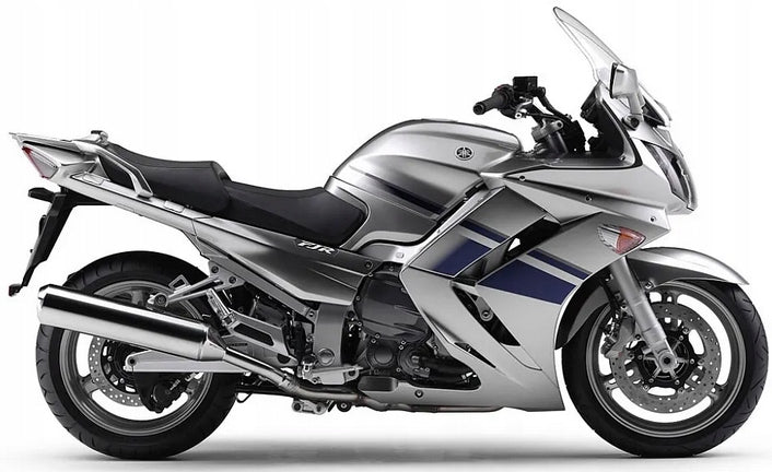 NAKLEJKI JUULA NA MOTOCYKL DO YAMAHA FJR 1300 2006-2008 SREBRNY