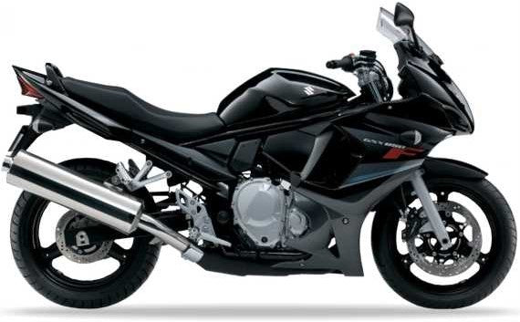 NAKLEJKI NA MOTOCYKL JUULA DO SUZUKI GSX 650 F 2009 CZARNY MAT FKE