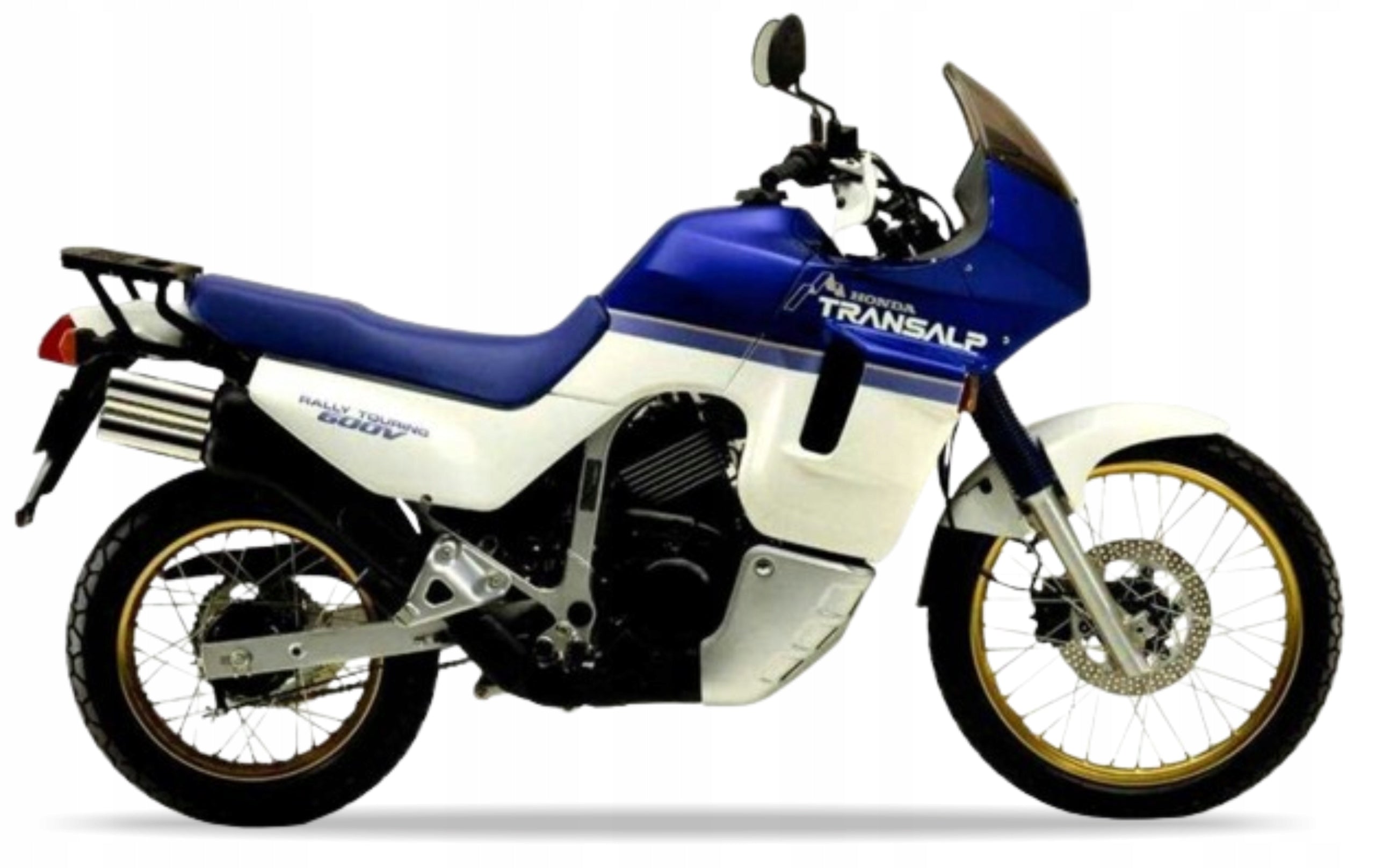 Naklejki na motocykl Honda Xl 600 V Transalp 1989-1990 Niebieski Pb215 - Juula