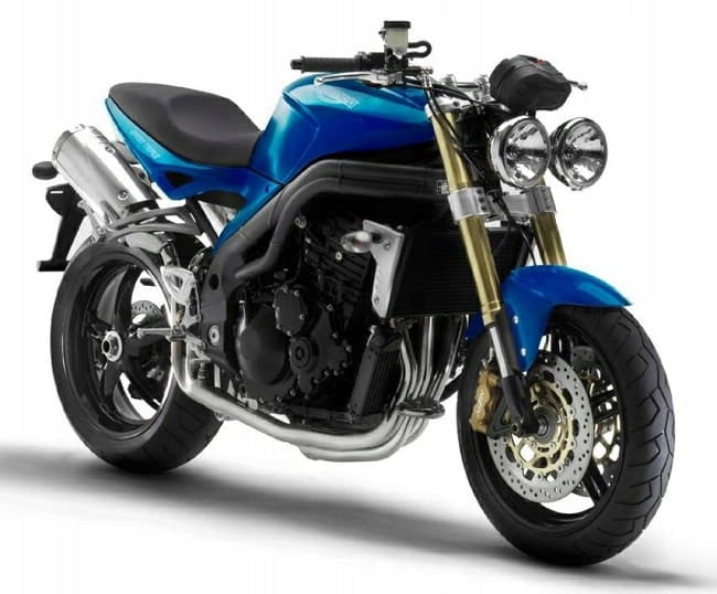 NAKLEJKI TRIUMPH SPEED TRIPLE 2006-2010 NIEBIESKI