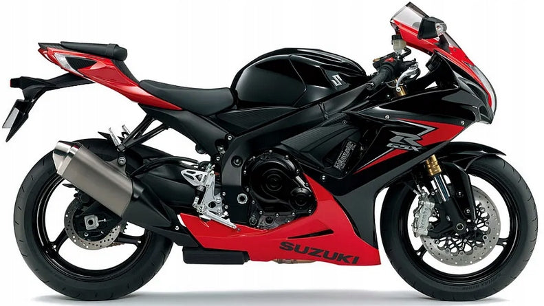 NAKLEJKI NA MOTOCYKL JUULA DO SUZUKI GSXR 750 2014 CZARNY YVB CZERWONY YVZ