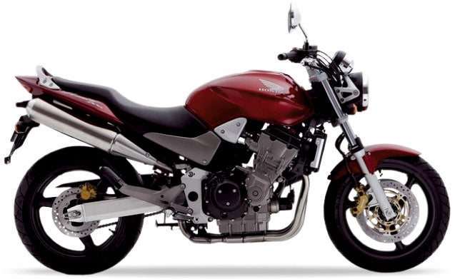 Naklejki na motocykl Honda Cb 900 F Hornet 2002-2007 Candy Glory Czerwony R101 - Juula