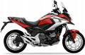 Naklejki na motocykl Honda Nc 750 X 2016-2018 Czerwony R305 - Juula