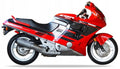 Naklejki na motocykl Honda Cbr 1000 F 1990 Czerwony R109B - Juula