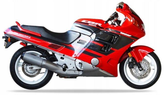 NAKLEJKI NA MOTOCYKL JUULA DO HONDA CBR 1000 F 1990 CZERWONY R109B