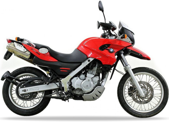 BMW F 650 GS 2000 2003 Czerwony stickers decals autocollants restoration kit juula motocolors