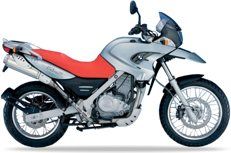 BMW F 650 GS 2004 2005 Srebrny M925 Czerwony graphics kit stickers autocollants replika juula motocolors