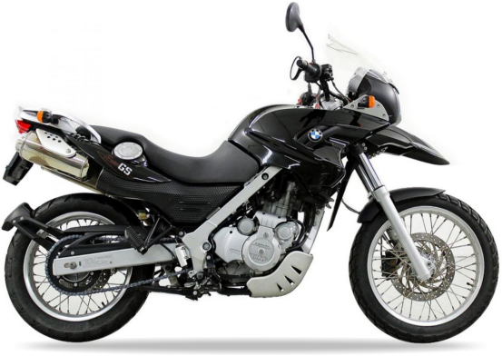 BMW F 650 GS 2004 2007 Czarny bike stickers aufkleber side panels juula motocolo