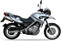 BMW F 650 GS 2004 2007 Srebrny M925 custom decals autocollants fuel tank juula motocolors