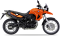 BMW F 650 GS 2010 2011 Pomaranczowy WN42 vinyl decals adesivi racebike juula motocolors