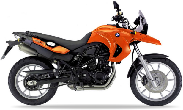 BMW F 650 GS 2010 2011 Pomaranczowy WN42 vinyl decals adesivi racebike juula motocolors