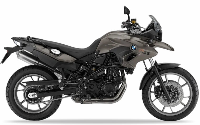 BMW F 700 GS 2012 2013 Szary Matowy WN50 bike stickers aufkleber vinyl kit juula motocolors