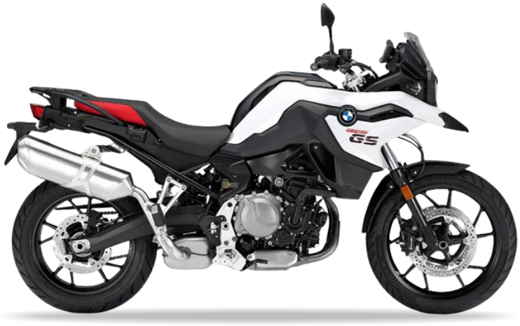 BMW F 750 GS 2018 2020 Bialy YNB5 replica decals set aufkleber fuel tank juula motocolors