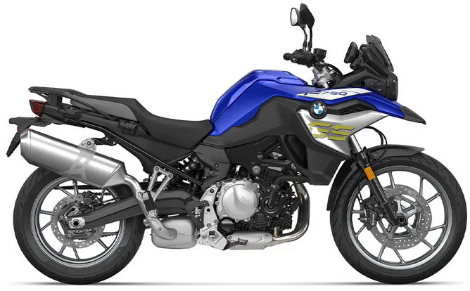 BMW F 750 GS 2020 2021 Niebieski San Marino WN2X graphics kit stickers autocollants replika juula motocolors