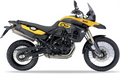 BMW F 800 GS 2007 2008 Zolty Czarny WN33 bike stickers aufkleber side panels juula motocolors